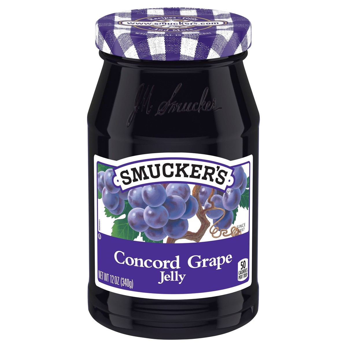slide 1 of 4, Smucker's Concord Grape Jelly, 12-Ounce, 12 oz