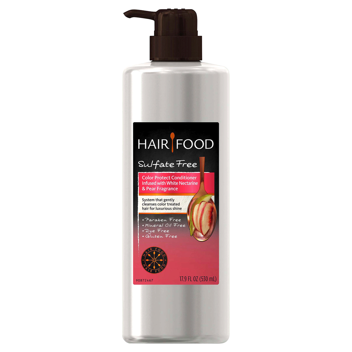 slide 3 of 6, Hair Food Color Protect Conditioner Infused With White Nectarine & Pear Fragrance, 17.9 oz