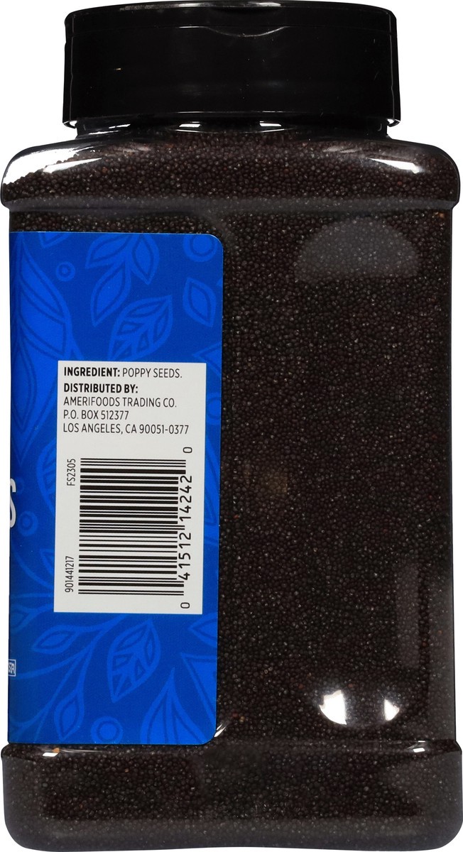 slide 2 of 14, Tradewinds/First Street Whole Poppy Seeds - 14 oz, 14 oz