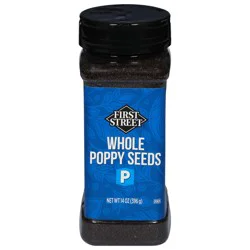 Tradewinds/First Street Whole Poppy Seeds - 14 oz