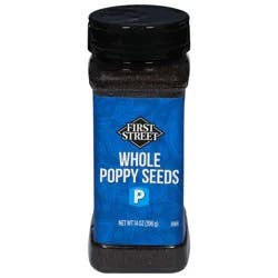 Tradewinds/First Street Whole Poppy Seeds - 14 oz