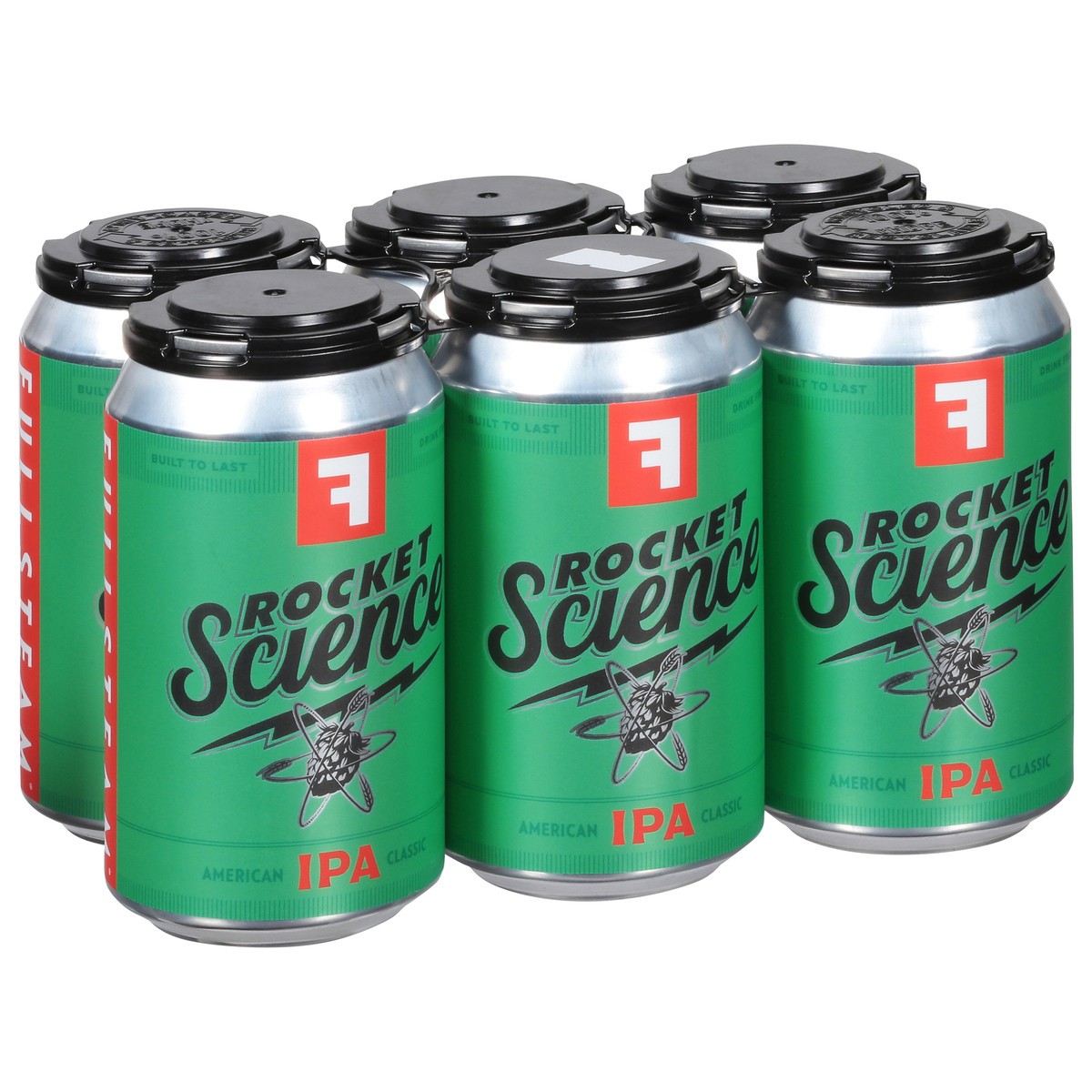 slide 3 of 9, Fullsteam Brewery American Classic IPA Rocket Science Beer 6 - 12 fl oz Cans, 6 ct
