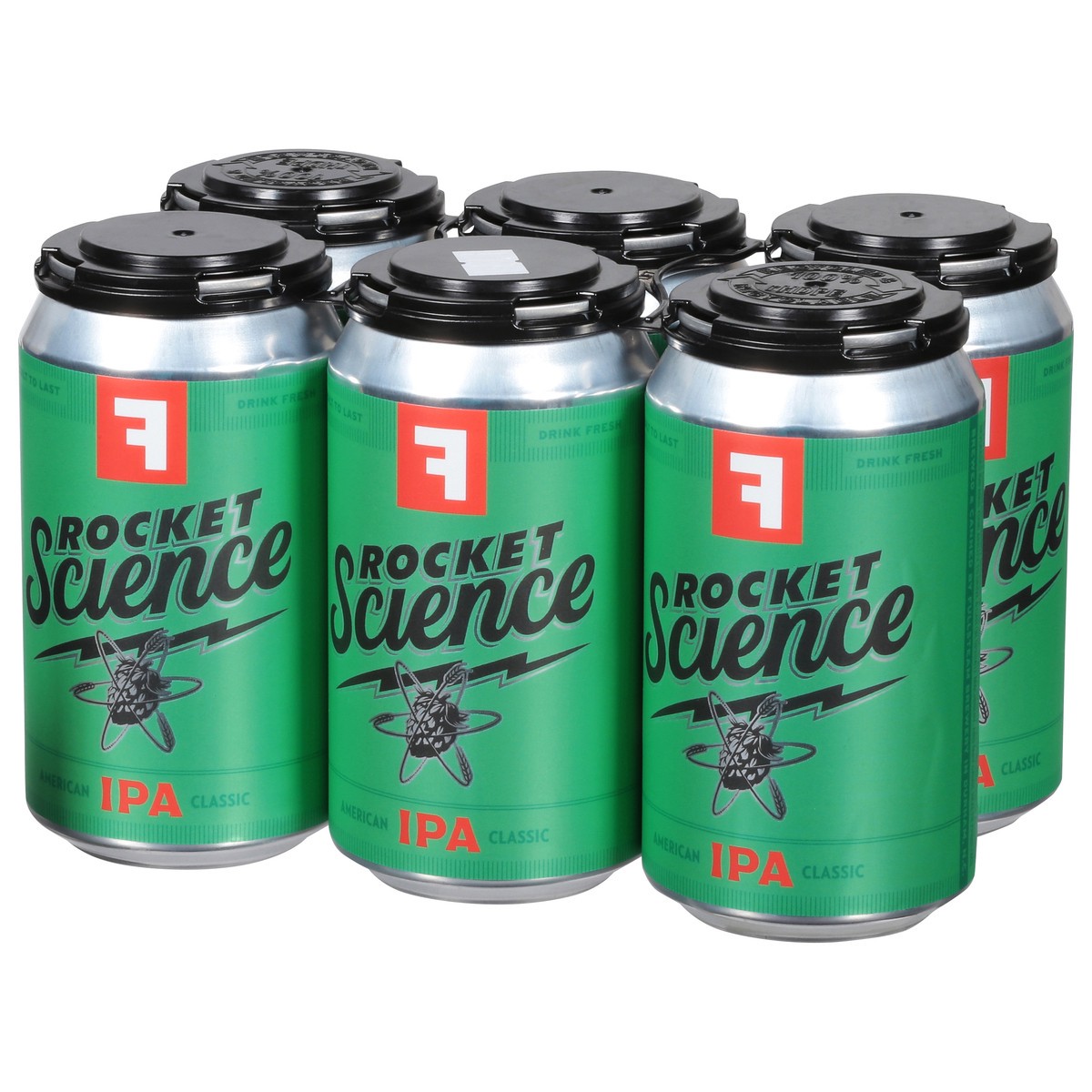 slide 5 of 9, Fullsteam Brewery American Classic IPA Rocket Science Beer 6 - 12 fl oz Cans, 6 ct