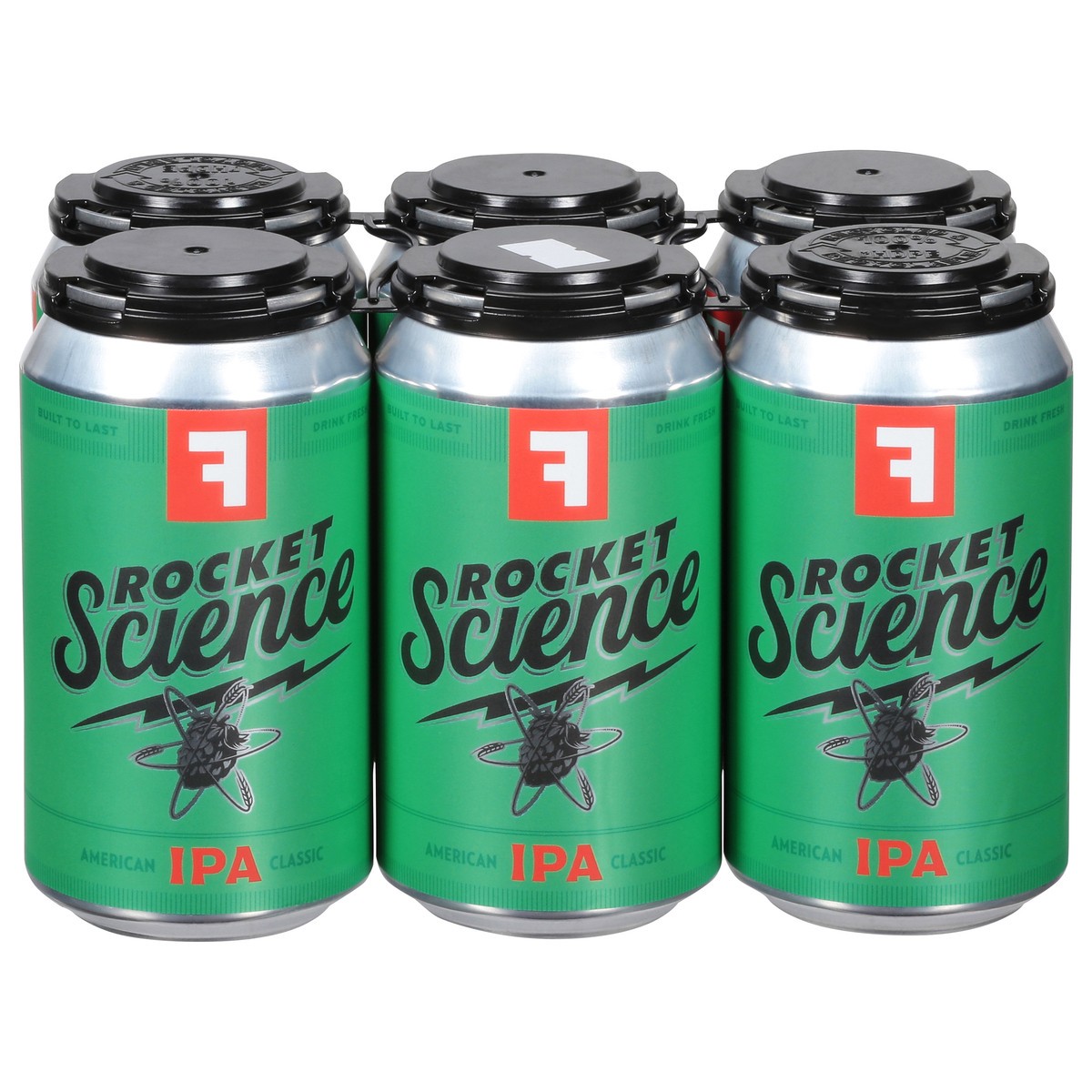 slide 1 of 9, Fullsteam Brewery American Classic IPA Rocket Science Beer 6 - 12 fl oz Cans, 6 ct