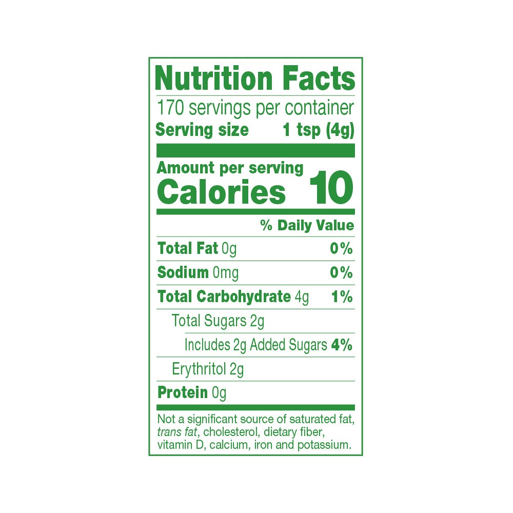 slide 2 of 3, Truvia Cane Sugar Blend, Mix of Stevia Sweetener and Cane Sugar (24 oz Bag), 24 oz