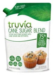 Truvia Cane Sugar Blend, Mix of Stevia Sweetener and Cane Sugar (24 oz Bag)