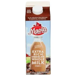 Maola Whole Extra Rich Chocolate Milk 1 qt