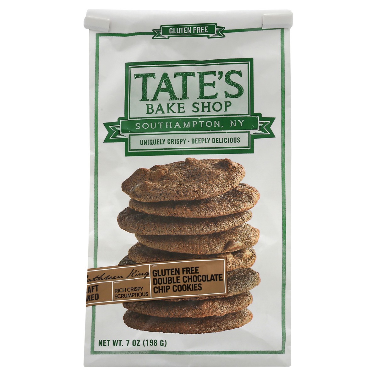 slide 1 of 13, Tate's Bake Shop Chip Cookies 7 oz, 7 oz