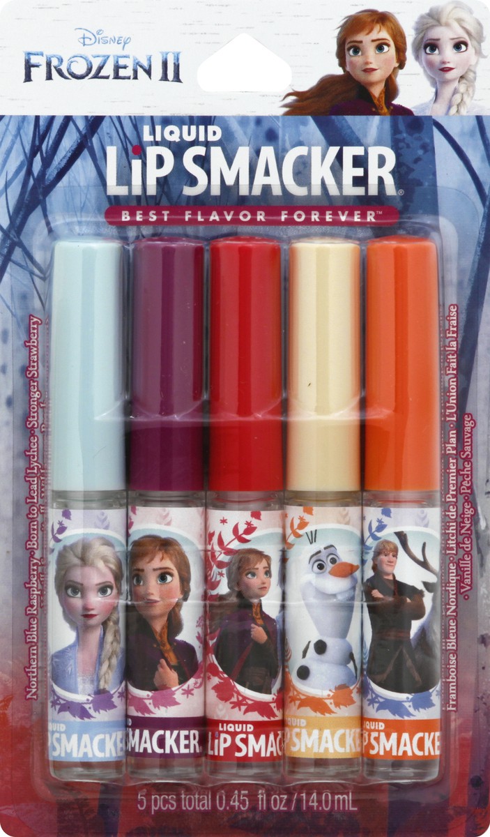 slide 2 of 7, Bonne Bell Lip Smacker Liquid Party Pack Frozen 2 - 0.45 fl oz, 5 ct
