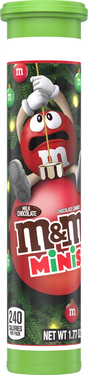slide 4 of 12, M&M's Minis Milk Chocolate Candy Tube, 1.77 oz