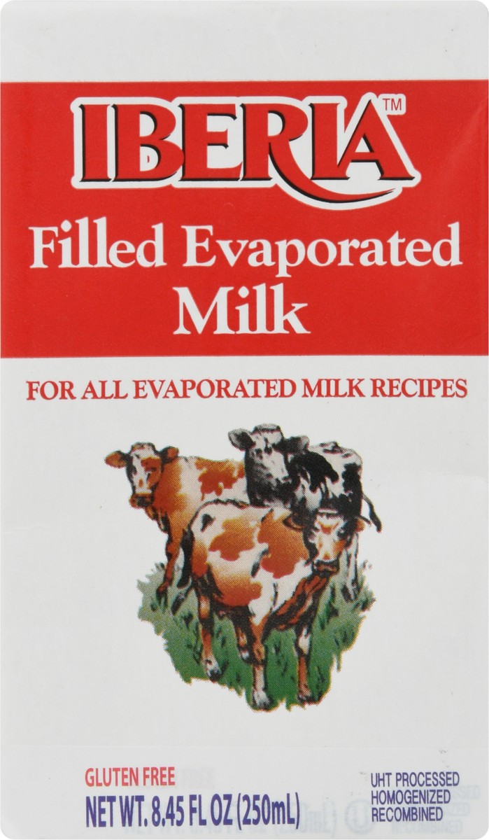 slide 1 of 14, Iberia Filled Evaporated Milk 8.45 fl oz, 8.45 oz