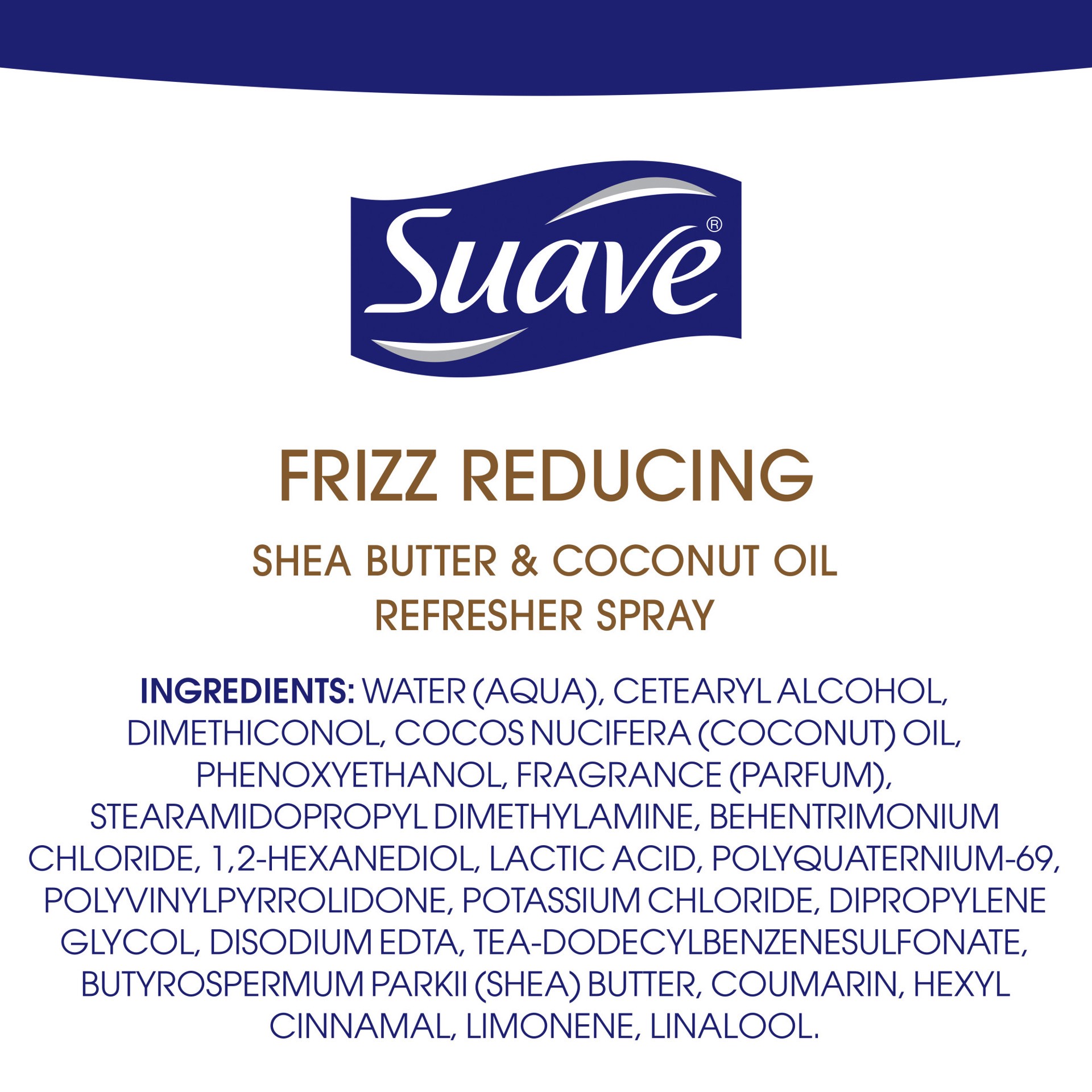 slide 4 of 4, Suave Professionals Refresher Spray W/ Shea Butter & Coconut Oil, 12 oz, 12 oz