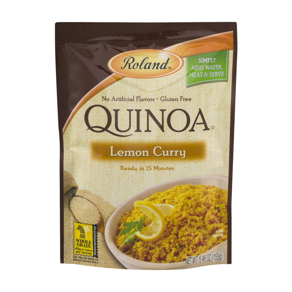 slide 1 of 2, Roland Quinoa Lemon Curry, 5.5 oz