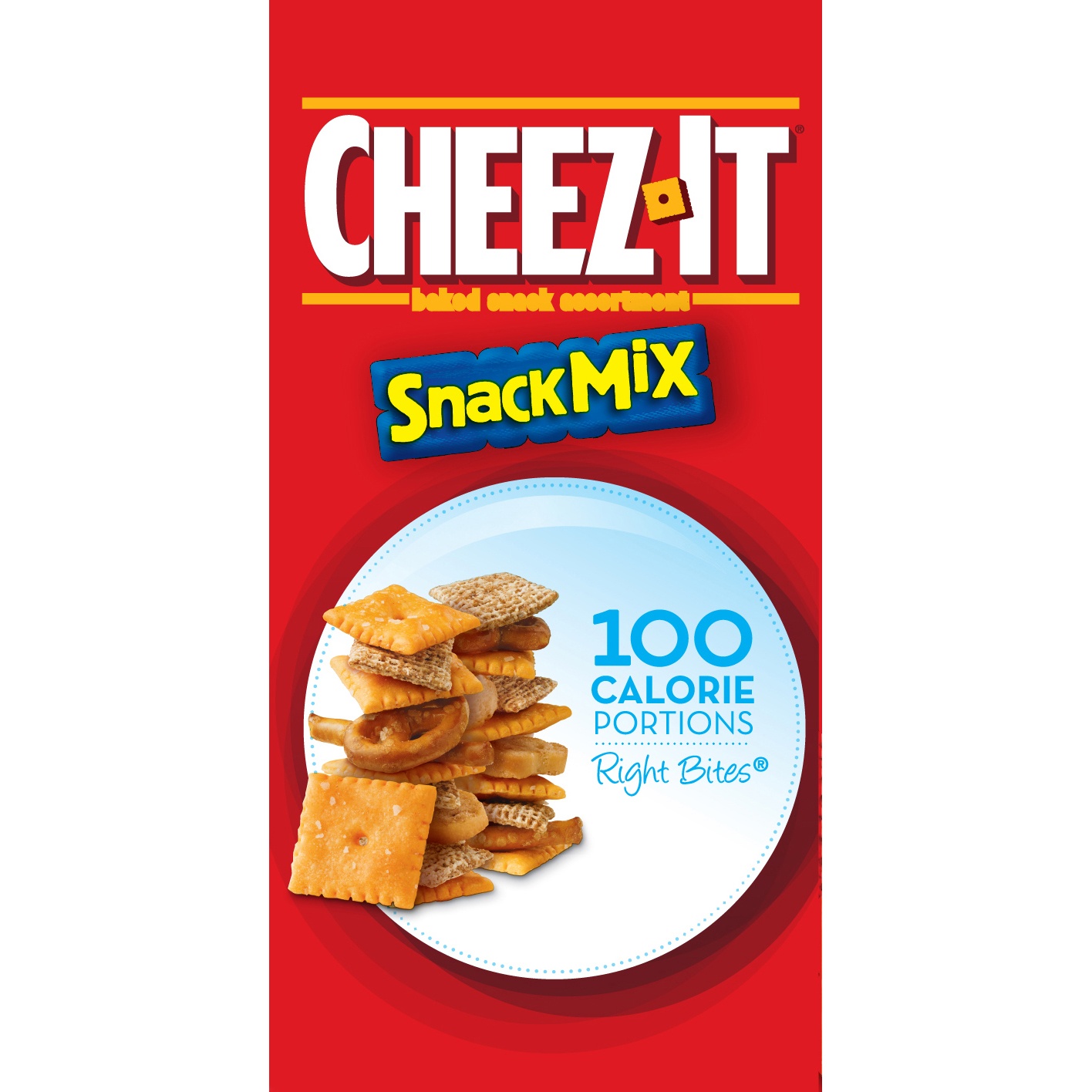 Cheez-It 100 Calorie Right Bites Snack Mix 6 ct; 0.74 oz | Shipt