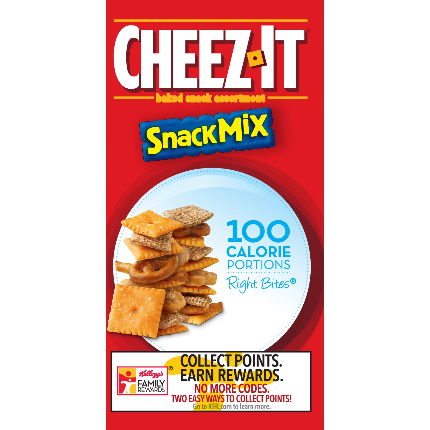 Cheez-It 100 Calorie Right Bites Snack Mix 6 Ct; 0.74 Oz | Shipt