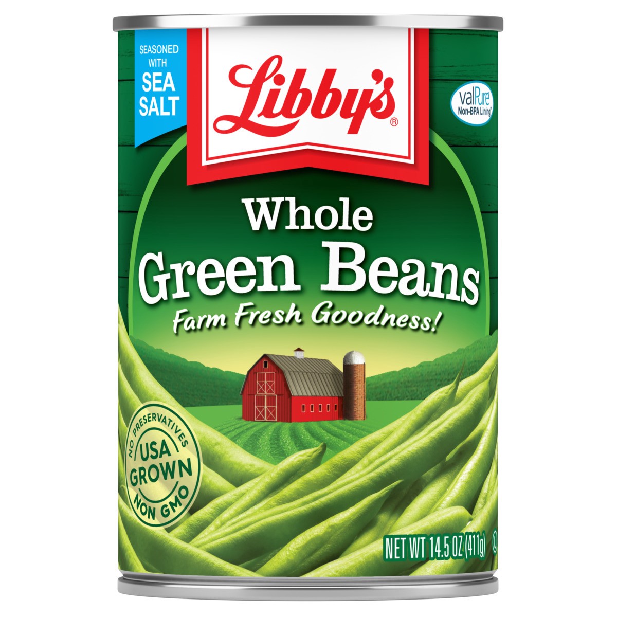 slide 1 of 6, Libby's Green Beans, 14.5 oz