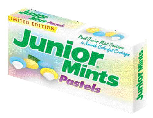 slide 1 of 4, Junior Mints Pastels, 4 oz