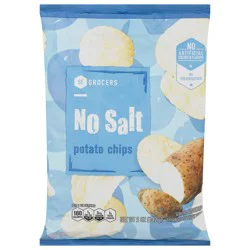 SE Grocers Potato Chips No Salt