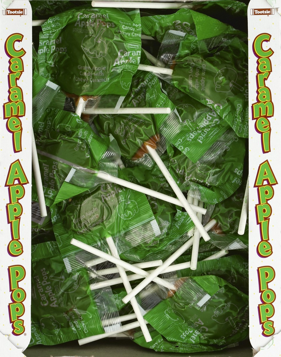 slide 4 of 4, Tootsie Caramel Apple Pop, 48 ct