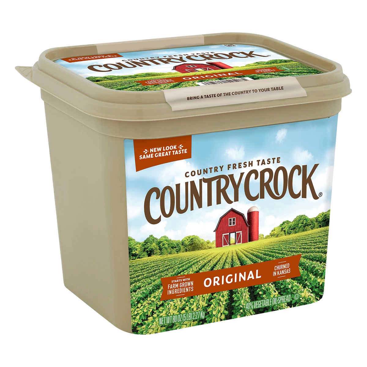 slide 3 of 12, Country Crock Original Vegetable Oil Spread 80 oz, 80 oz