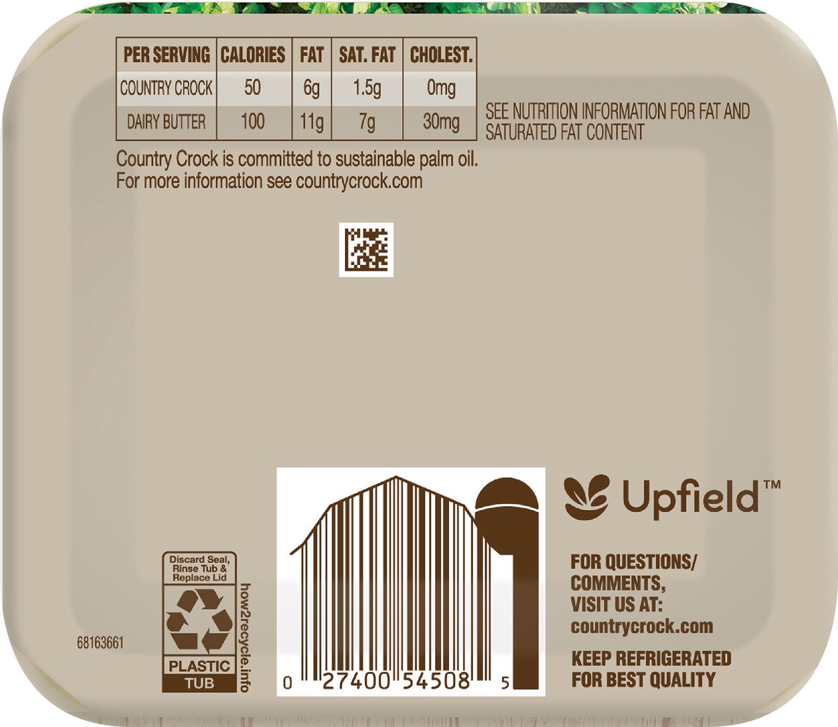 slide 4 of 12, Country Crock Original Vegetable Oil Spread 80 oz, 80 oz