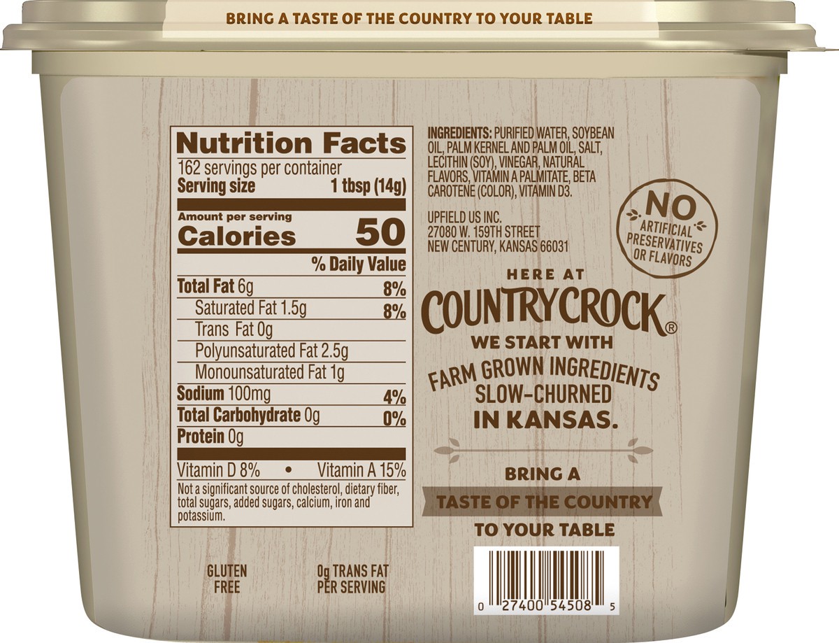 slide 11 of 12, Country Crock Original Vegetable Oil Spread 80 oz, 80 oz