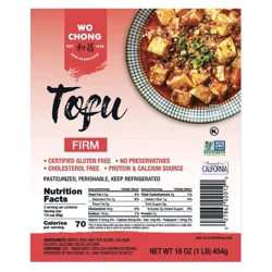 Wo Chong Tofu Firm - 14 Oz