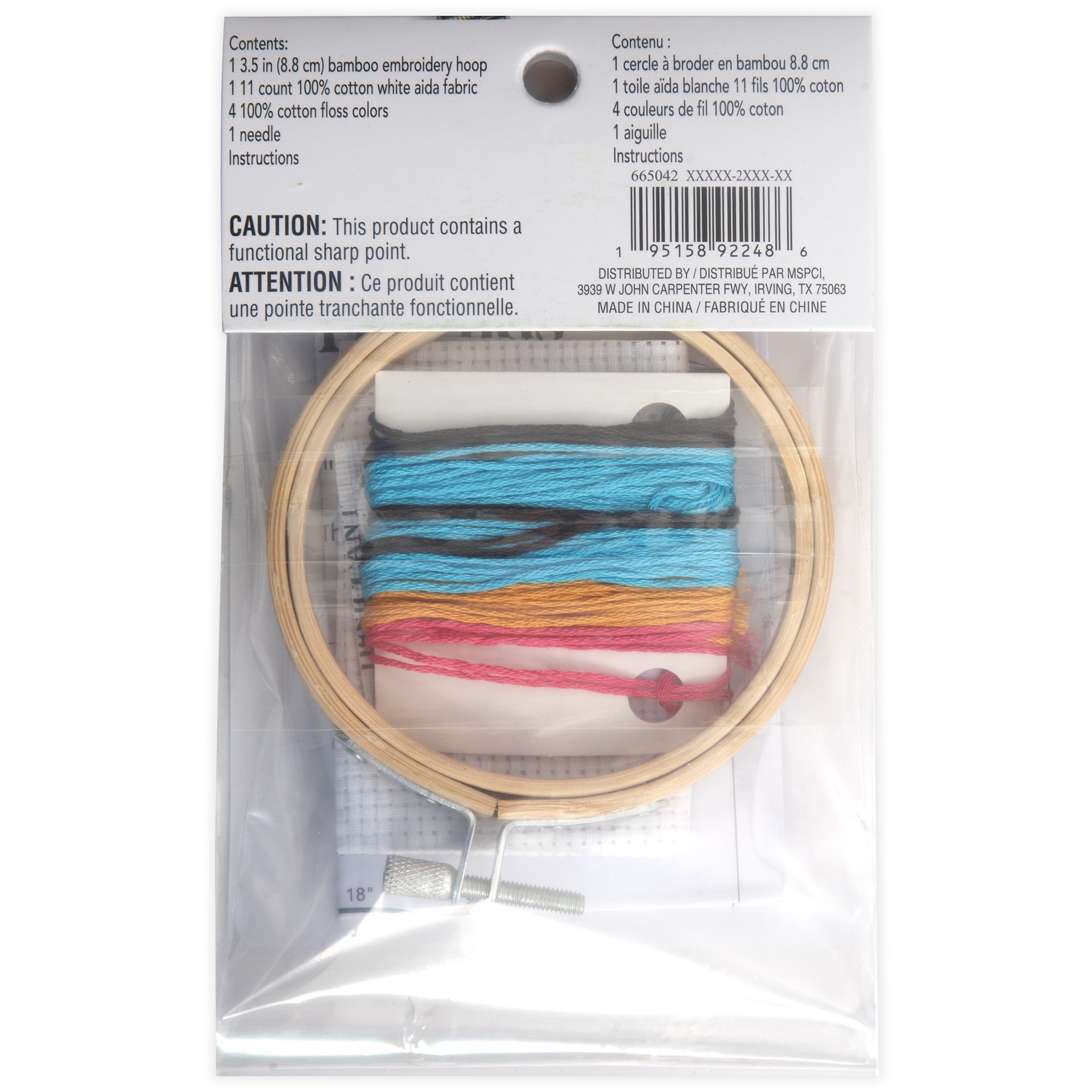 slide 3 of 3, Sprinkle Donut Counted Cross Stitch Kit By Loops & Threads, 3.5 in