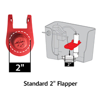 slide 5 of 17, Korky Ultra High Performance Flapper, 1 ct