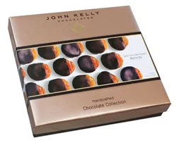 John Kelly Chocolates Dark Chocolate Dipped Apricots