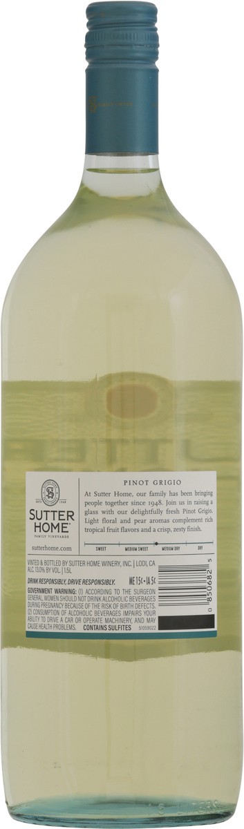 slide 7 of 11, Sutter Home California Pinot Grigio 1.5 l, 1.50 liter