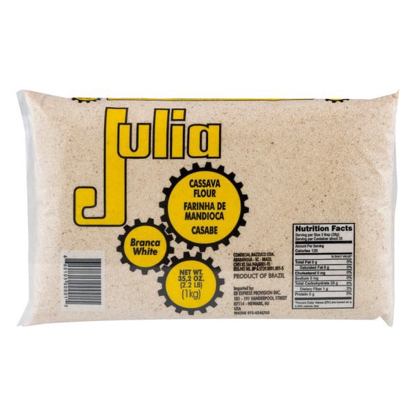 slide 1 of 1, Julia Cassava Flour, White, 35.2 oz