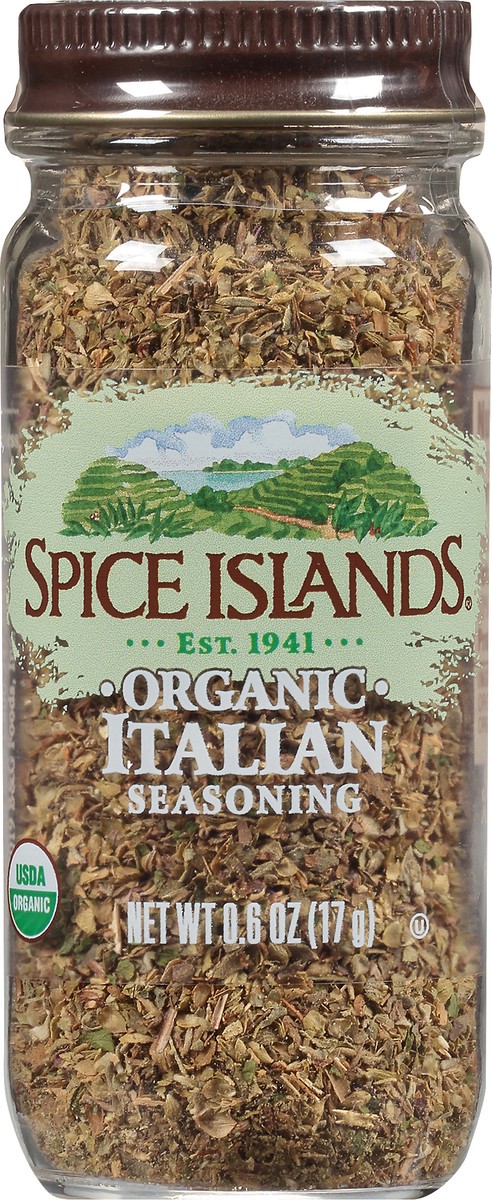 slide 5 of 7, Spice Islands Organic Italian Seasoning 0.6 oz, 0.6 oz