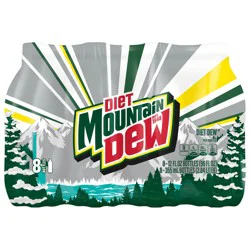 Diet Mountain Dew Diet Soda 8pk