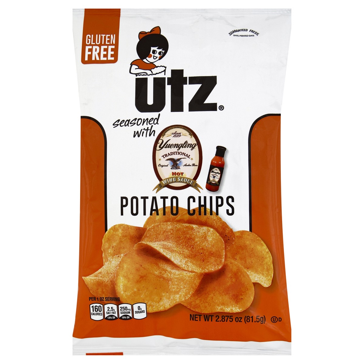 slide 2 of 6, Utz Potato Chips 2.875 oz, 2.88 oz