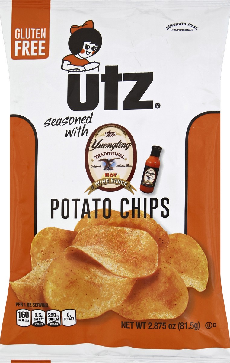 slide 1 of 6, Utz Potato Chips 2.875 oz, 2.88 oz