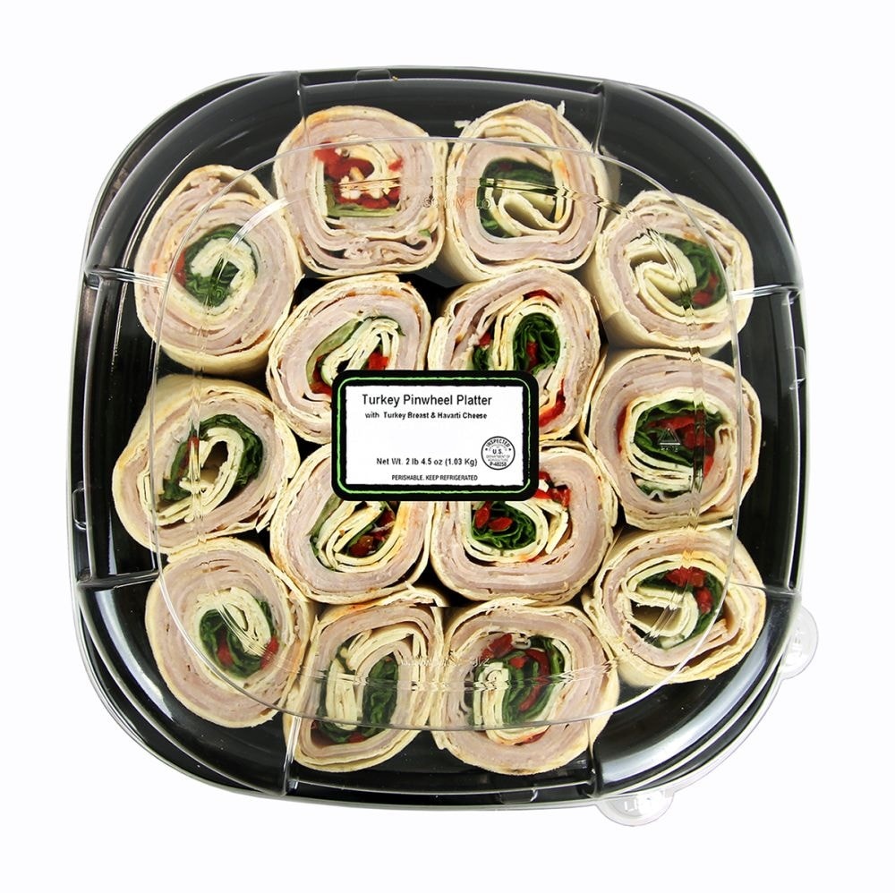 slide 1 of 1, Turkey Pinwheel Platter, 36.5 oz