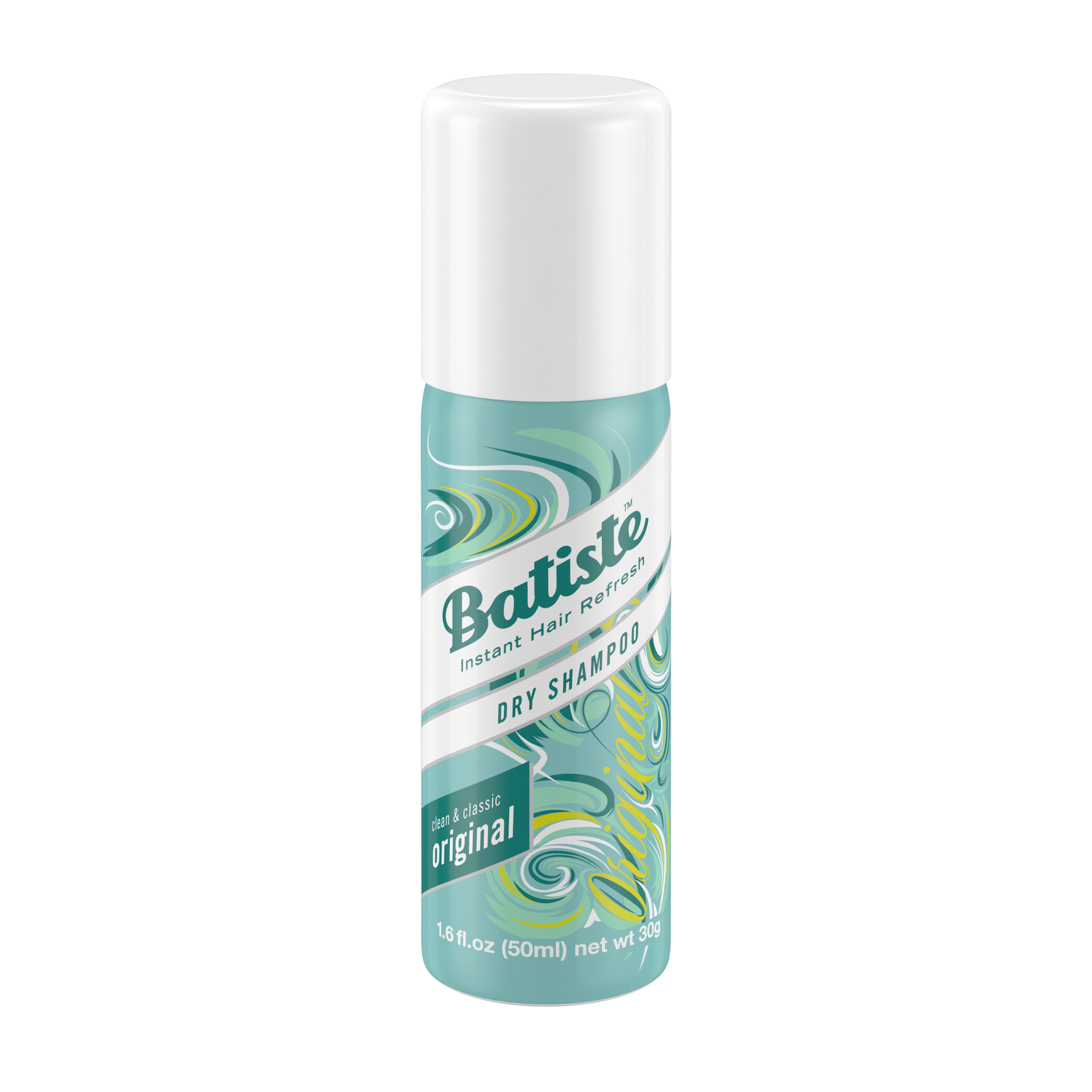 slide 1 of 4, Batiste Dry Shampoo, Original Fragrance, Mini 1.6 oz, 1.06 oz