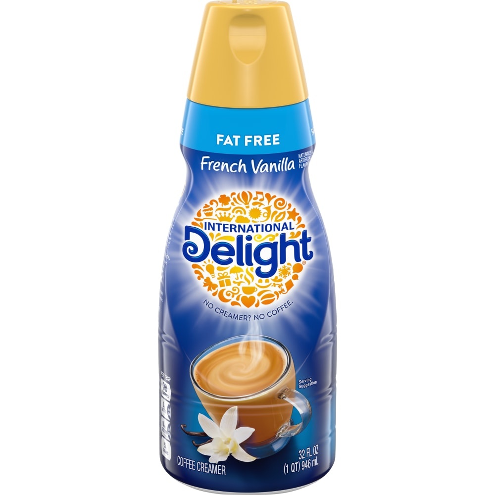 International Delight Fat Free French Vanilla Gourmet Coffee Creamer 32 ...