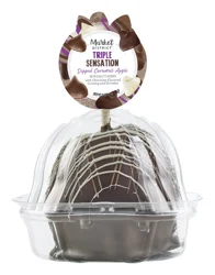 Market District Dipped Caramel Apple, Triple Sensation