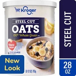 Kroger 100% Whole Grain Steel Cut Oats