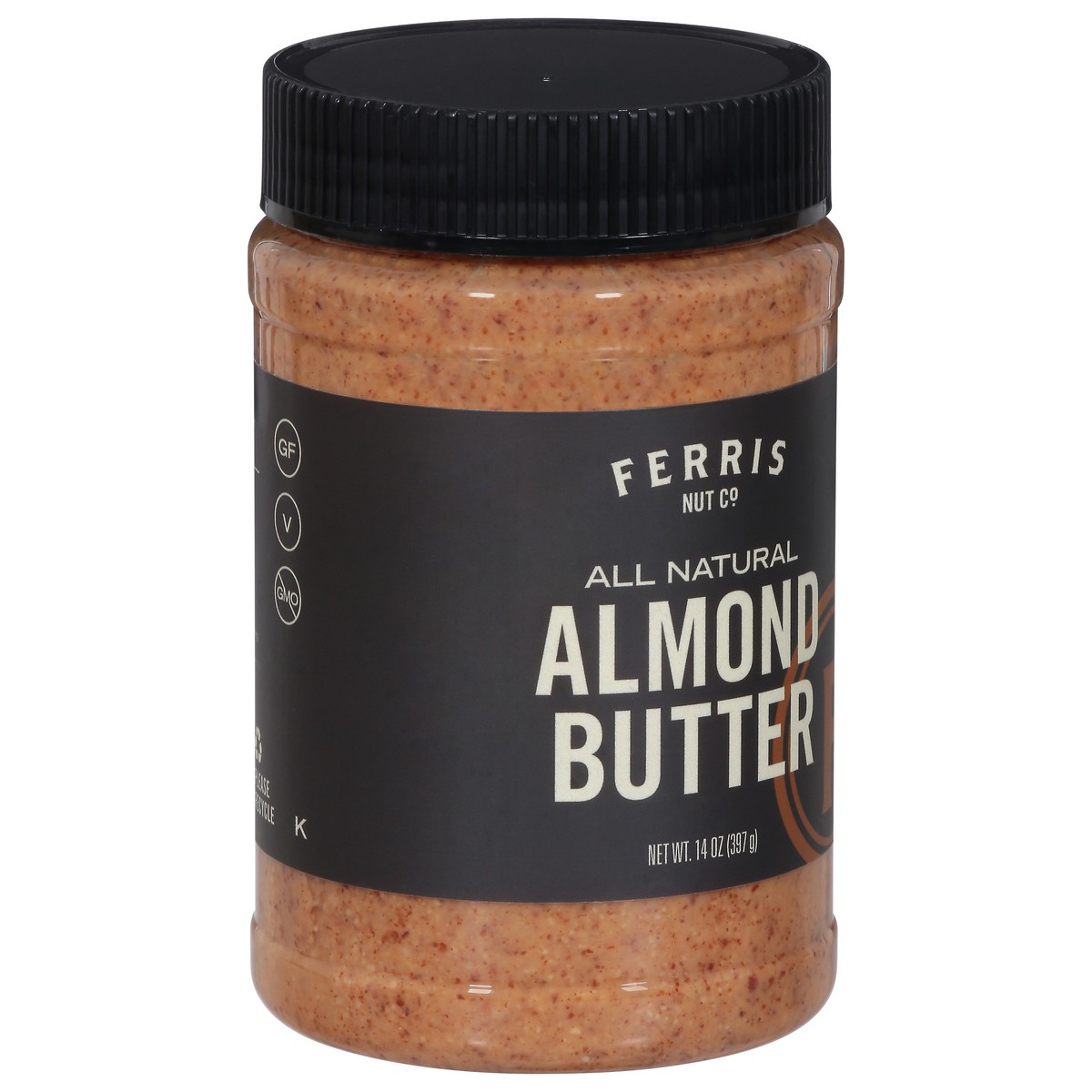 slide 2 of 9, Ferris Nut Co. All Natural Almond Butter 14 oz, 14 oz
