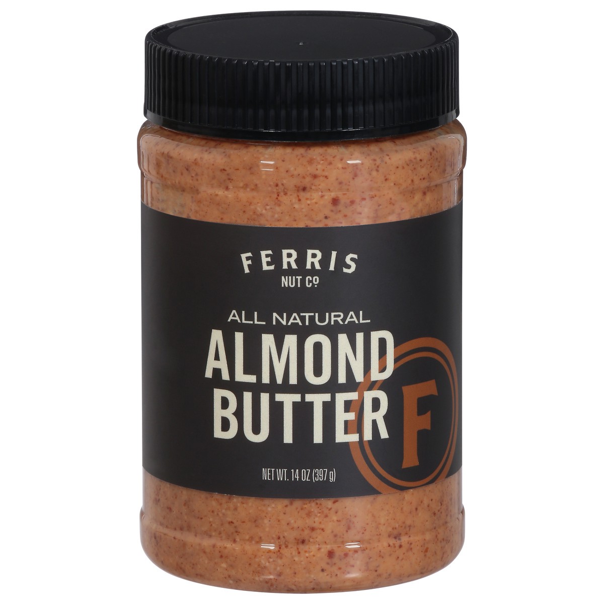 slide 1 of 9, Ferris Nut Co. All Natural Almond Butter 14 oz, 14 oz