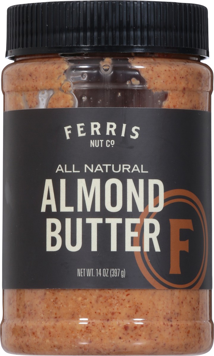 slide 2 of 9, Ferris Nut Co. All Natural Almond Butter 14 oz, 14 oz