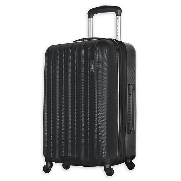 slide 1 of 7, Olympia USA Raven 21 Expandable Spinner Carry On - Black'', 1 ct