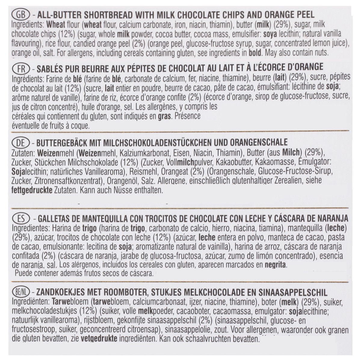 slide 8 of 15, Walkers Chocolate Orange Shortbread 6.2oz - 6.2 OZ, 6.2 oz