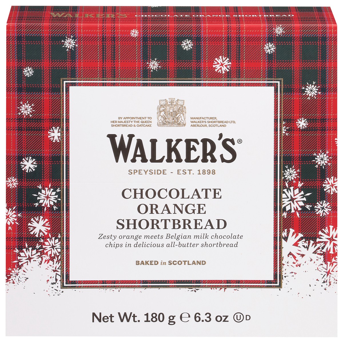 slide 12 of 15, Walkers Chocolate Orange Shortbread 6.2oz - 6.2 OZ, 6.2 oz