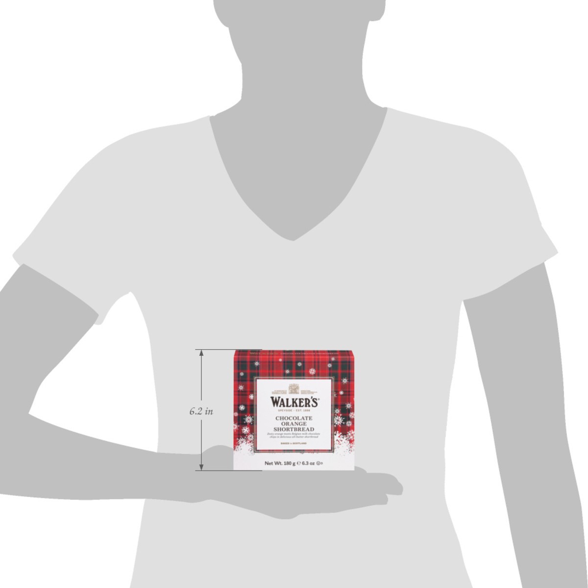 slide 4 of 15, Walkers Chocolate Orange Shortbread 6.2oz - 6.2 OZ, 6.2 oz