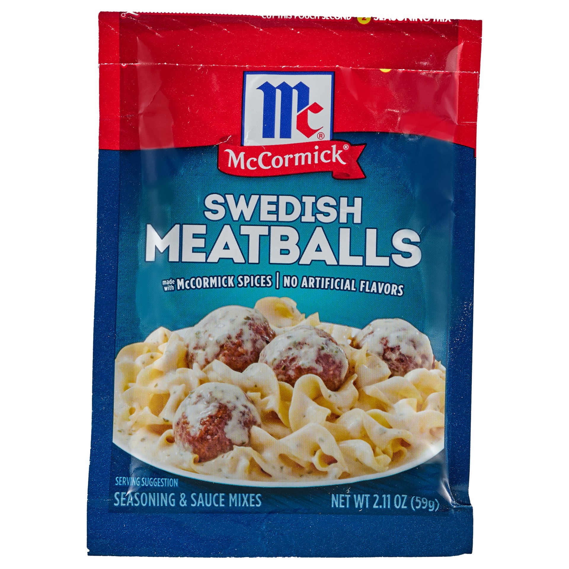 slide 1 of 5, McCormick Swedish Meatball Seasoning & Sauce Mix, 2.11 oz