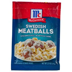 McCormick Swedish Meatball Seasoning & Sauce Mix